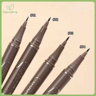 Bút Kẻ Mắt Dạng Lỏng 4 Màu Phong Cách Mới Chống Thấm Nước Chống Dầu Siêu Mịn Tự Nhiên Nhanh Khô Thích Hợp Cho Người Mới Bắt Đầu