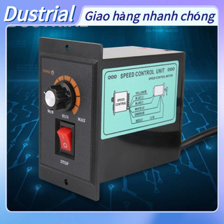 Bộ điều khiển tốc độ động cơ AC một pha 220V 50/60Hz chỉnh điện Dustrial