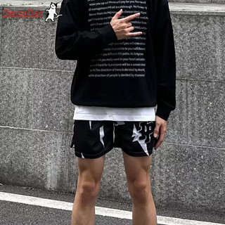 Quần short nam Mỹ mùa hè thiết kế mới thích hợp quần thể thao thông thường dáng rộng kích thước lớn