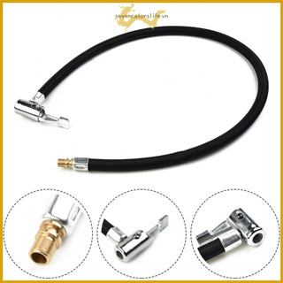 Đầu nối ống bơm hơi linh hoạt 60cm cho xe hơi / xe máy / xe đạp