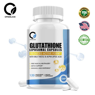 Orgeuos Viên uống trắng da Glutathione colagen 1000mg nám mờ tàn nhang hiệu quả tức