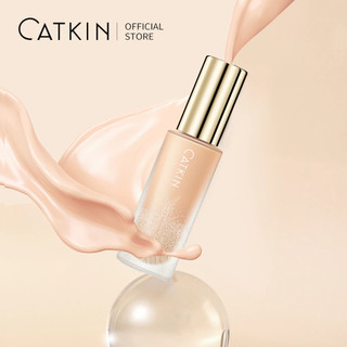 kem nền CATKIN chất lì che khuyết điểm tốt dưỡng ẩm dành cho da dầu / khô / hỗn hợp 30ml