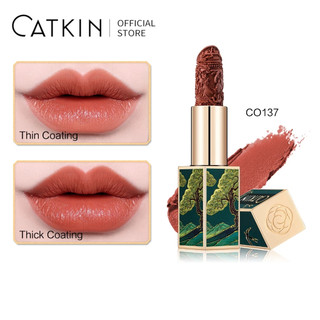 Son bóng CATKIN 1.8g màu lì trang điểm dưỡng ẩm chống nước lâu trôi