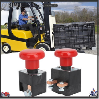 Casuall Công tắc nút nhấn khẩn cấp DC80V Thay thế công dừng đáng tin cậy cho xe nâng điện Albright Stacker Xe Pallet