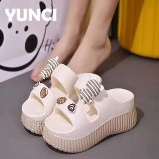YUNCI dép cross dép kiểu nữ đi chơi Linh hoạt Đa năng Đàn hồi Chống thấm nước FYT2430NMK 13Z240325