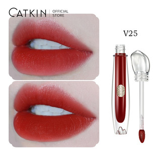 Son Môi Catkin Màu Nhung Lì Thiết Kế Vỏ Hình Mặt Mèo Xinh Xắn