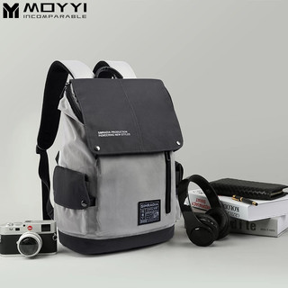 MOYYI balo laptop chống sốc Ba Lô Đựng Máy Tính Sức Chứa Lớn Màu Sắc Tương Phản Chống Thấm Nước Tiện Dụng Cho Nam Và Nữ