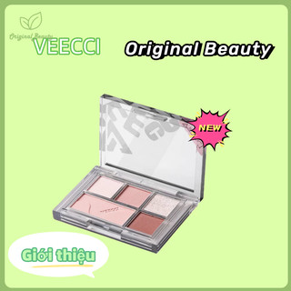 💥Đảm bảo sản phẩm chính hãng💥Bảng phấn mắt ngọc trai năm màu phổ biến Veecci dành cho người mới bắt đầu