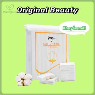 💥Thời gian giới hạn giá thấp💥Túi Cotton trang điểm chất lượng cao 222 miếng trong túi Tẩy trang Khăn mặt dùng một lần bằng vải Cotton
