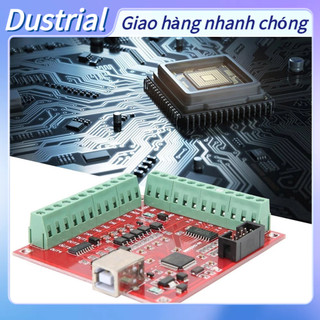 Dustrial cnc usb mach3 100khz bảng đột phá màu đỏ hỗ trợ ổ đĩa động cơ bước servo