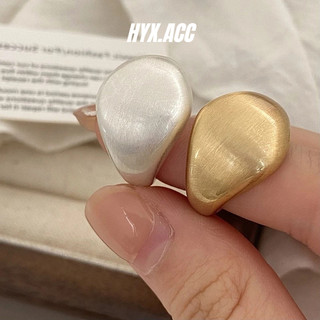 Nhẫn nữ hàn quốc chải mờ nhẫn chỉ số độc đáo nhẫn