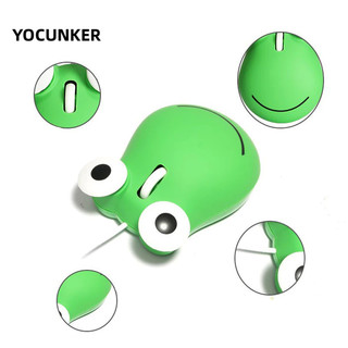 YOCUNKER Chuột Có Dây Hình Động Vật Dễ Thương Mini Quà Tặng Trẻ Em Chuột Máy Tính