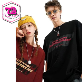 Tb xeno thanh niên Áo thun nam in chữ thiết kế thời trang đường phố Mỹ hàng đầu vải cotton nguyên chất
