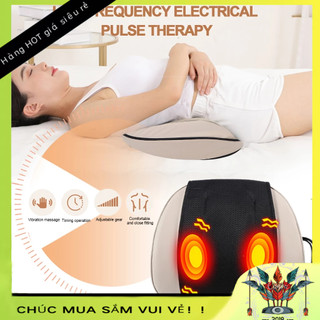 Máy massage cổ vai gáy với Nhiệt, Gối massage cổ vai gáy kèm mát xa lưng chân, máy massage cầm tay BeautyTop01