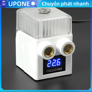 [Trong Kho] Tản Nhiệt Máy Tính Bơm Cực Êm G1/4 Sợi 12V 4pin Kết Nối 450L/H Màn Hình Hiển Thị Độ Trong Suốt Nước CPU UPONE