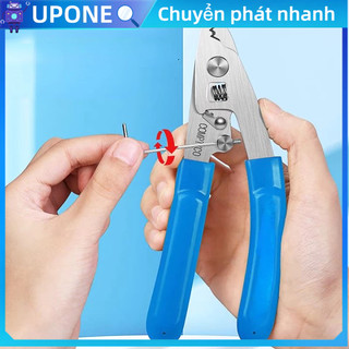 Kìm Tuốt Dây Cáp Quang-Kìm tuốt sợi quang 3 lỗ dây thép không gỉ cắt chính xác cho FTTH-UPONE