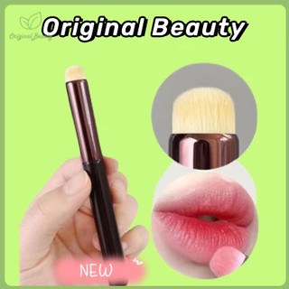 Influencer Đề xuất Bàn chải đầu tròn siêu mịn Bàn chải trang điểm đa chức năng Mini cầm tay