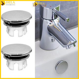 Premium ABS Material Chrome Round Trim Ring for Bathroom Sink Overflow#DELA