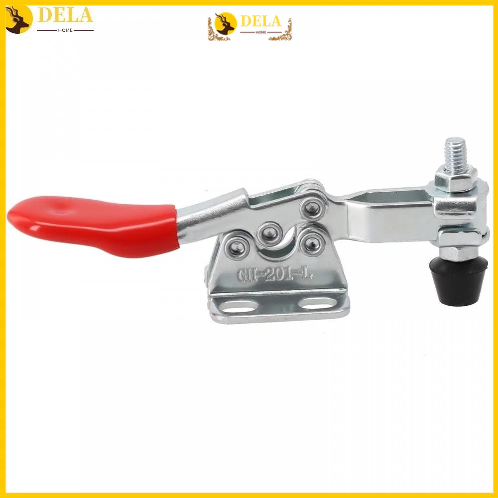 Secure GH 201L Quick Release Toggle Clamp with Adjustable Pressure Tips#DELA
