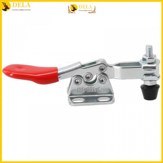 Secure GH 201L Quick Release Toggle Clamp with Adjustable Pressure Tips#DELA