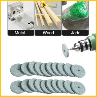 Dela 20 chiếc 20 mm máy khoan mini mài bánh xe đánh bóng miếng đánh bóng đĩa mài