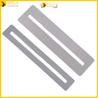 Fingerboard Guard Fret Protector Guitar Builder Silver Stainless Steel#DELA