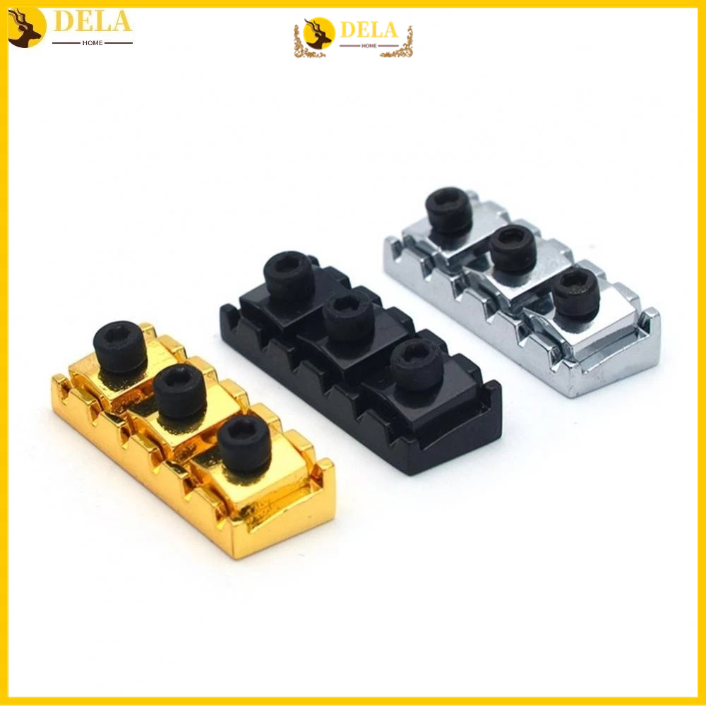 Guitar Locking Nut String Lock Replacement Guitar Locking Nut Metal 43mm#DELA