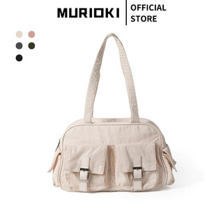 MURIOKITúi Đôi Túi Tote Nữ Nylon Nhiều Túi Dung Tích Lớn Túi Tote Đi Học Túi Đeo Vai Đi Làm Túi Xách