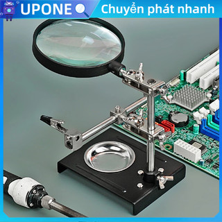 Kính lúp kẹp soi hàn mạch- Kính lúp soi kẹp main-điện tử điện tử linh kiện máy tính-UPONE