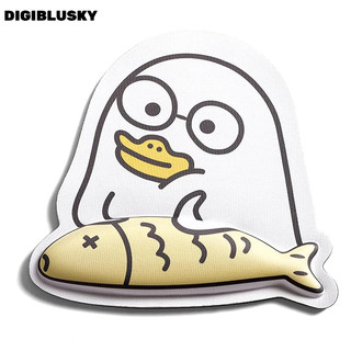 DIGIBLUSKY Tấm lót chuột cổ tay DUCKYO + Bộ bàn phím Miếng đệm cổ tay chuột + Bộ hỗ trợ bàn phím