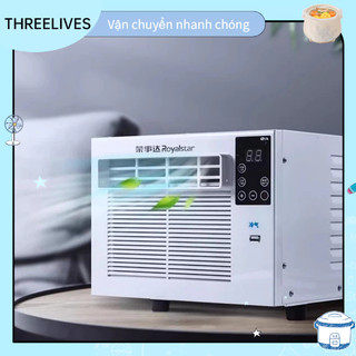 Điều hòa di động Máy điều hòa mini Quạt mát cá nhân có khiển từ xa cho ký túc xá học tập thuê văn phòng cắm trạ THREELIVES
