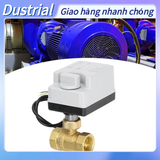 Dustrial van bi cơ giới điện 2 chiều thường đóng thủ công tự động dn20 dc12v ~ 24v