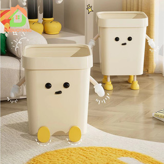 Thùng rác gia đình Thùng rác văn phòng Thùng rác lớn sức chứa lớn 16L thùng rác đạp chân Món thùng rác nhà vệ sinh