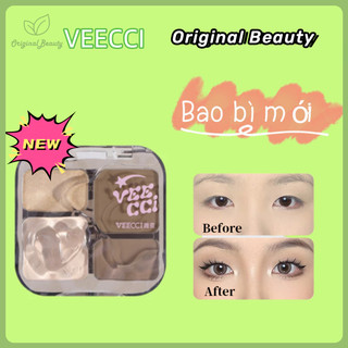💥Đảm bảo sản phẩm chính hãng💥2024 Gói mới VEECCI nổi bật Eyeshadow Blush đa chức năng 4 màu một đĩa 9g