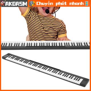 [Hàng Sẵn] Đàn piano điện tử có thể gập lại 88 phím Bàn di động MIDI/USB Wireless 2 BT5.0 PI‐88 [AKOASM]