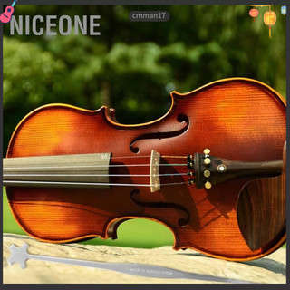 Niceone 10 cái bài âm thanh vân sam với 1 công cụ cài đặt bộ cho đàn violin 4/4 3/4