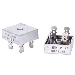 Đi ốt cầu chỉnh lưu 50a 1000v kbpc5010 bằng kim loại mới