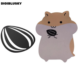 DIGIBLUSKY Mousepad Chống Trơn Trượt Miếng Lót Chuột Han Miếng Lót Chuột Hạt Dưa Miếng Lót Chuột