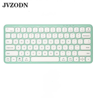 JVZODN Bộ Bàn Phím bluetooth Không Dây 78 Phím 2.4g Sạc usb Cho laptop mac pc