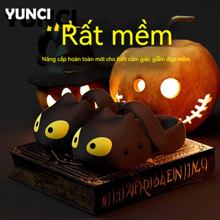 YUNCI dép cross dép kiểu nữ đi chơi Chống trơn trượt Bảnh bao Điểm nhấn Êm ái FYT2451OGR 22Z240527