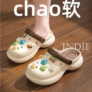 INDIE dép cross dép kiểu nữ đi chơi Màu sắc đa dạng Tự nhiên Chống thấm nước Tinh tế FYT2451OFL 22Z240527
