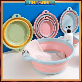 [Trong Kho] Chậu rửa có thể gập lại Thiết kế Di động Chất liệu PP TPR bền Bề mặt bóng chống mài mòn Onemore