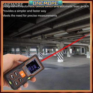 Onemore Máy đo khoảng cách bằng laser cầm tay có độ chính xác cao cho kỹ thuật xây dựng chế biến gỗ