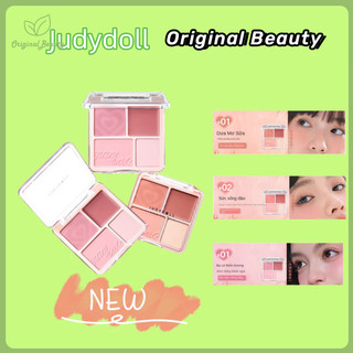 💥【6.6】Sản phẩm mới giá thấp💥Judydoll Ba màu má hồng đĩa khuôn mặt cao sáng nhất thể đĩa Khối lượng ưu đãi có sẵn