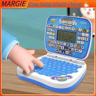 [Hàng Sẵn] Máy vi tính đồ chơi cho trẻ, giáo dục sớm cho trẻ em MARGIE
