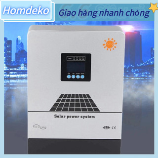 5kw biến tần năng lượng mặt trời nguyên chất sóng sin dc48v mppt80a đến ac220v 50hz tích hợp bộ điều khiển mppt hệ thống phụ kiện homdeko