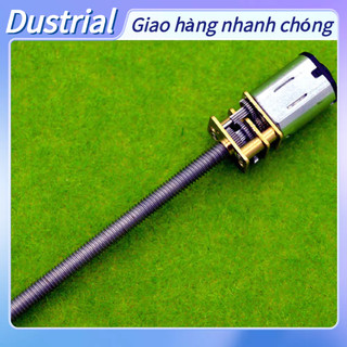 Động cơ giảm tốc hộp số dc 6/12v n20 có trục đầu ra dài m4 x 100mm dustrial j.