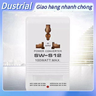 Bộ chuyển đổi nguồn 220v sang 110v và ngược lại, cục đổi nguồn điện 220v sang 110v Dustrial A.