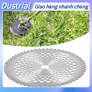 [Hàng Sẵn] 60 Răng Lưỡi Cưa Tròn Đĩa Bánh Xe Cho Máy Cắt Tỉa Làm Vườn Bàn Chải Cỏ 255x25.4x60T Dustrial I.