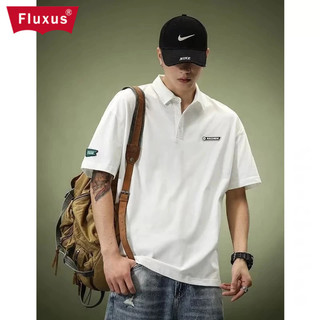 Áo polo PannoFluxus tay ngắn dáng rộng thời trang thoải mái